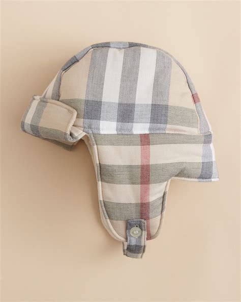 baby boy burberry hat|Burberry hats for kids.